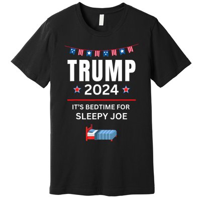 Trump 2024Funny Anti Sleepy Joe Biden Pro Trump Republican Premium T-Shirt