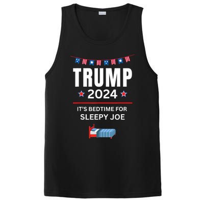 Trump 2024Funny Anti Sleepy Joe Biden Pro Trump Republican PosiCharge Competitor Tank