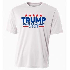 Trump 2024 Abolish The Malarkey Cooling Performance Crew T-Shirt