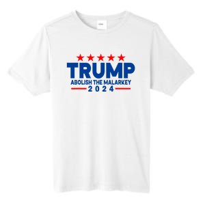 Trump 2024 Abolish The Malarkey Tall Fusion ChromaSoft Performance T-Shirt