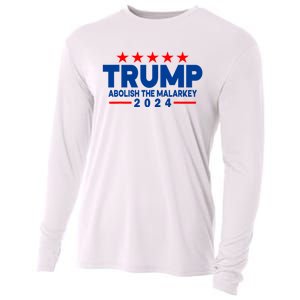 Trump 2024 Abolish The Malarkey Cooling Performance Long Sleeve Crew