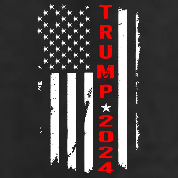 Trump 2024 American Flag Vintage Beanie