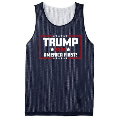 Trump 2024 America First Maga Keep America Great Democracy Mesh Reversible Basketball Jersey Tank