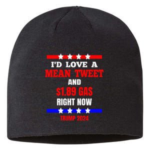 Trump 2024Funny Anti Joe Biden Election Political MAGA Sustainable Beanie