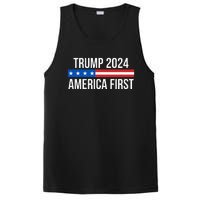 Trump 2024 America First PosiCharge Competitor Tank