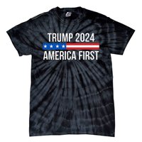 Trump 2024 America First Tie-Dye T-Shirt