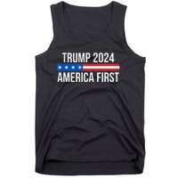 Trump 2024 America First Tank Top