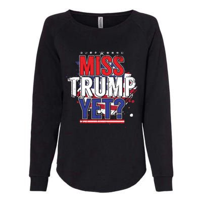 Trump 2024 America Republican Anti Joe Biden Miss Trump Yet Gift Womens California Wash Sweatshirt