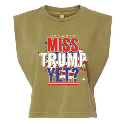 Trump 2024 America Republican Anti Joe Biden Miss Trump Yet Gift Garment-Dyed Women's Muscle Tee