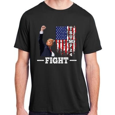 Trump 2024 Assasination Butler Pennsylvania Trump Fight Adult ChromaSoft Performance T-Shirt