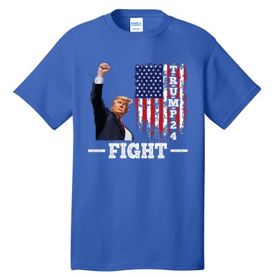 Trump 2024 Assasination Butler Pennsylvania Trump Fight Tall T-Shirt