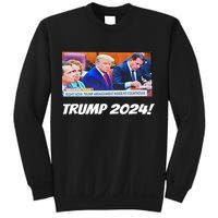 Trump 2024 Arraignment Inside Courthouse Sweatshirt