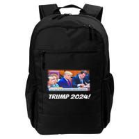 Trump 2024 Arraignment Inside Courthouse Daily Commute Backpack