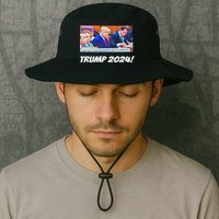 Trump 2024 Arraignment Inside Courthouse Bucket Hat
