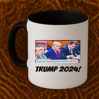 Trump 2024 Arraignment Inside Courthouse Mug