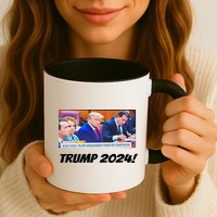 Trump 2024 Arraignment Inside Courthouse Mug
