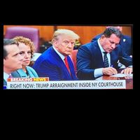 Trump 2024 Arraignment Inside Courthouse Mug