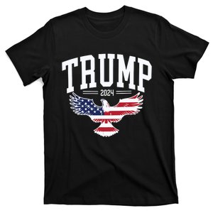 Trump 2024 American Flag Pro Trump T-Shirt