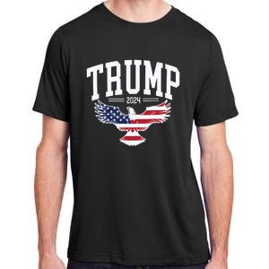 Trump 2024 American Flag Pro Trump Adult ChromaSoft Performance T-Shirt