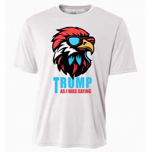 Trump 2024 As I Was Saying American Flag Supporter Cooling Performance Crew T-Shirt