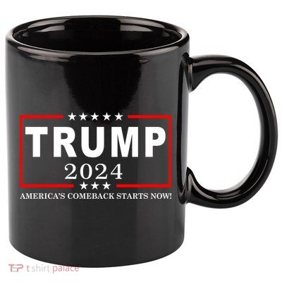 Trump 2024 America's Comeback Starts Right Now! 11oz C Handle Ceramic Mug