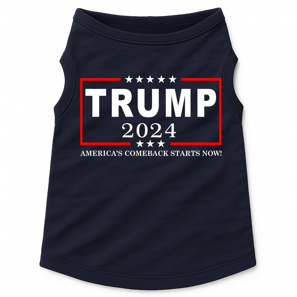 Trump 2024 America's Comeback Starts Right Now! Doggie Tank