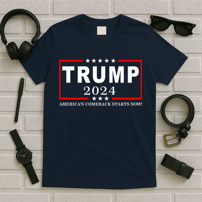Trump 2024 America's Comeback Starts Right Now! T-Shirt