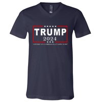 Trump 2024 America's Comeback Starts Right Now! V-Neck T-Shirt