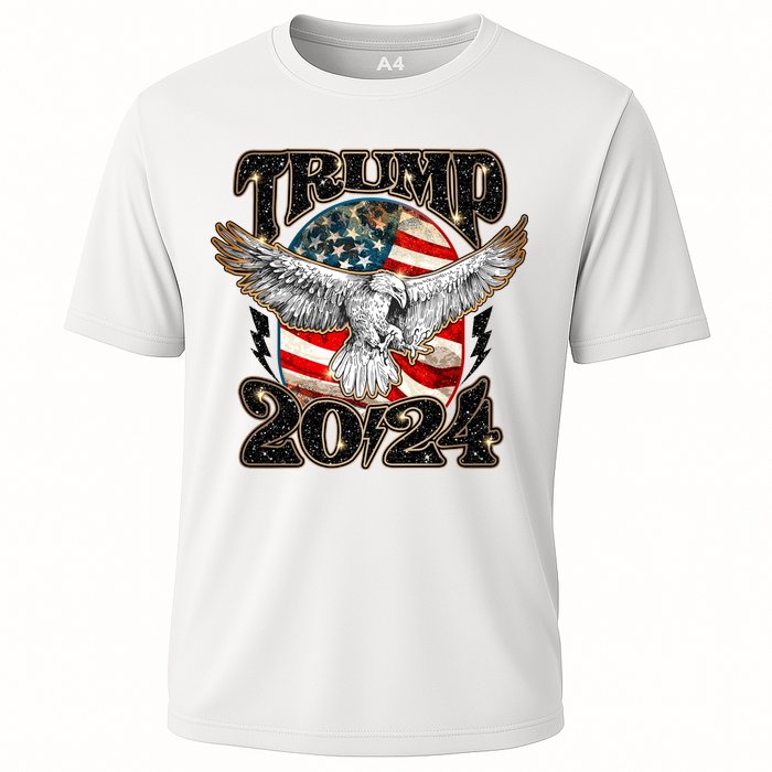 Donald Trump 2024 American Eagle Cooling Performance Crew T-Shirt