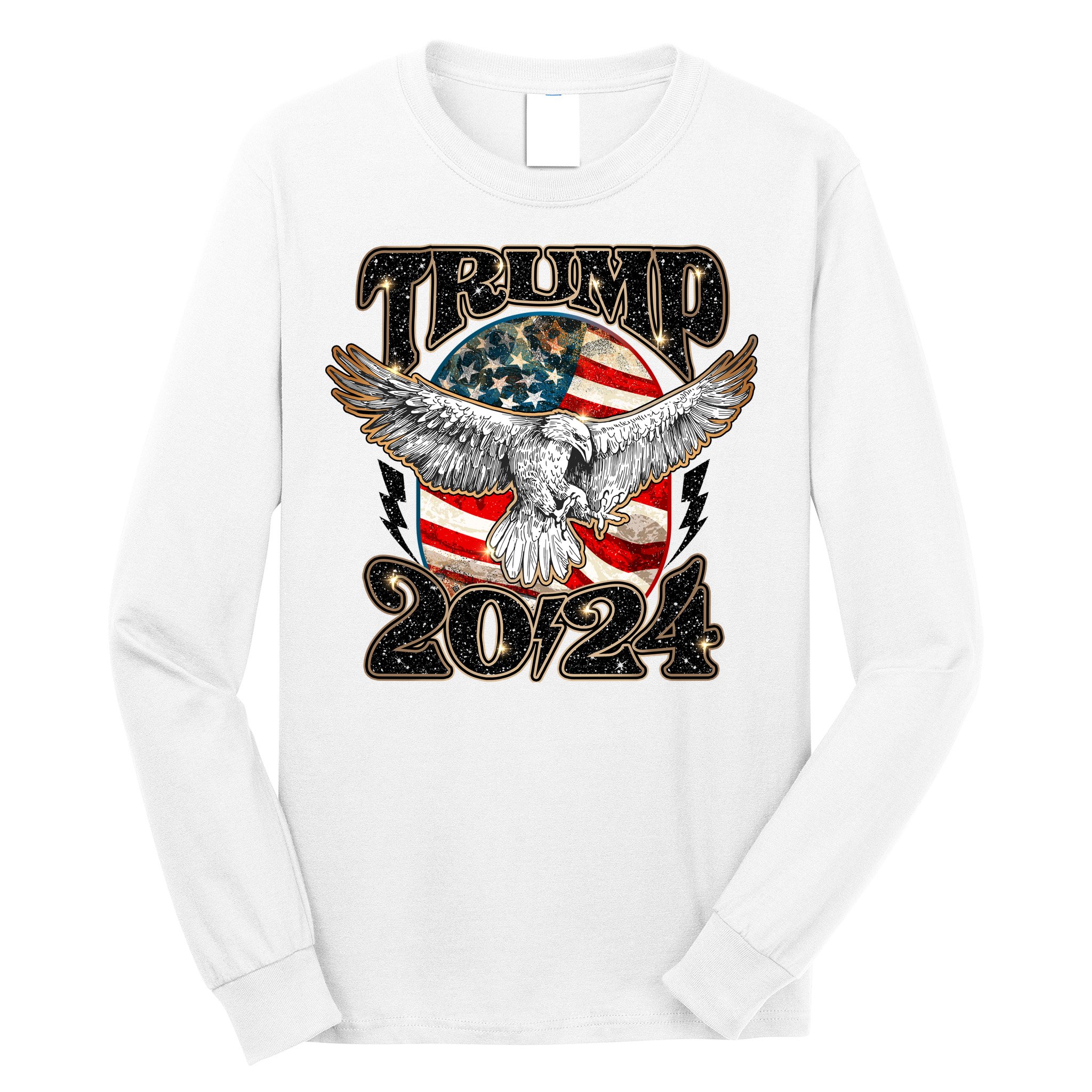 Donald Trump 2024 American Eagle Long Sleeve Shirt