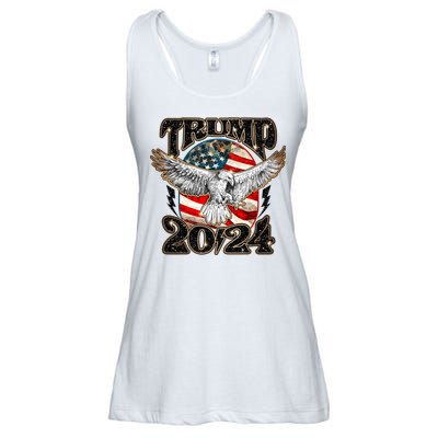 Donald Trump 2024 American Eagle Ladies Essential Flowy Tank