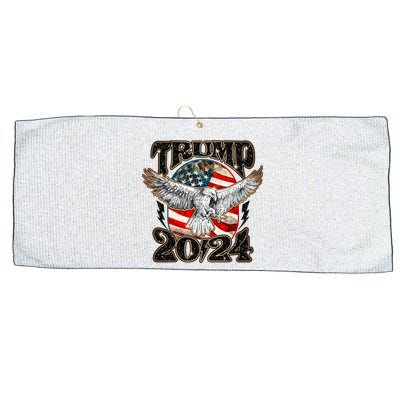 Donald Trump 2024 American Eagle Large Microfiber Waffle Golf Towel