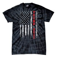 Trump 2024 American Flag Vintage Tie-Dye T-Shirt