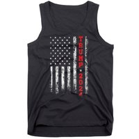 Trump 2024 American Flag Vintage Tank Top