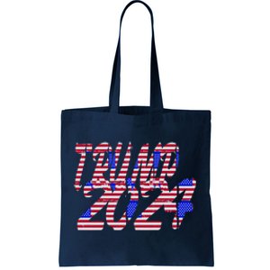 Trump 2024 American Grunge Style Tote Bag