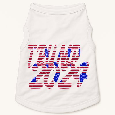 Trump 2024 American Grunge Style Doggie Tank