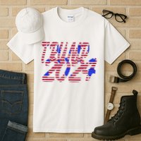 Trump 2024 American Grunge Style Tall T-Shirt