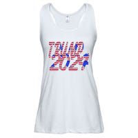 Trump 2024 American Grunge Style Ladies Essential Flowy Tank