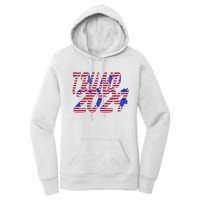 Trump 2024 American Grunge Style Women's Pullover Hoodie