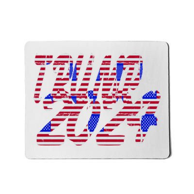 Trump 2024 American Grunge Style Mousepad