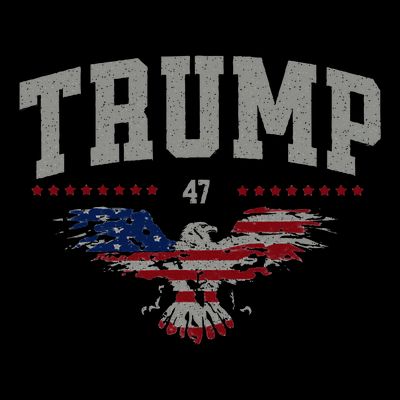 Trump 2024 America First Bald Eagle Pro Trump Usa Flag Zip T-Shirt