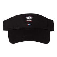 Trump 2024funny Anti Sleepy Joe Biden Pro Trump Republican Valucap Bio-Washed Visor