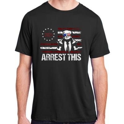 Trump 2024 Arrest This Funny Protrump Adult ChromaSoft Performance T-Shirt