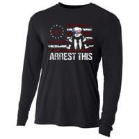 Trump 2024 Arrest This Funny Protrump Cooling Performance Long Sleeve Crew