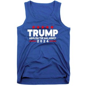 Trump 2024 Abolish The Malarkey Tank Top