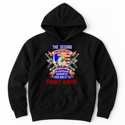 The 2nd Amendment Guarantees Your Ability To Fight Back Hoodie