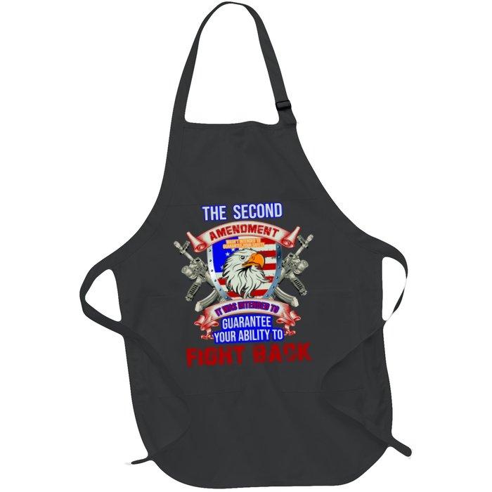 The 2nd Amendment Guarantees Your Ability To Fight Back Apron