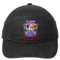The 2nd Amendment Guarantees Your Ability To Fight Back 7-Panel Snapback Hat