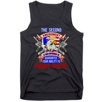 The 2nd Amendment Guarantees Your Ability To Fight Back Tank Top