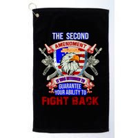 The 2nd Amendment Guarantees Your Ability To Fight Back Golf Towel